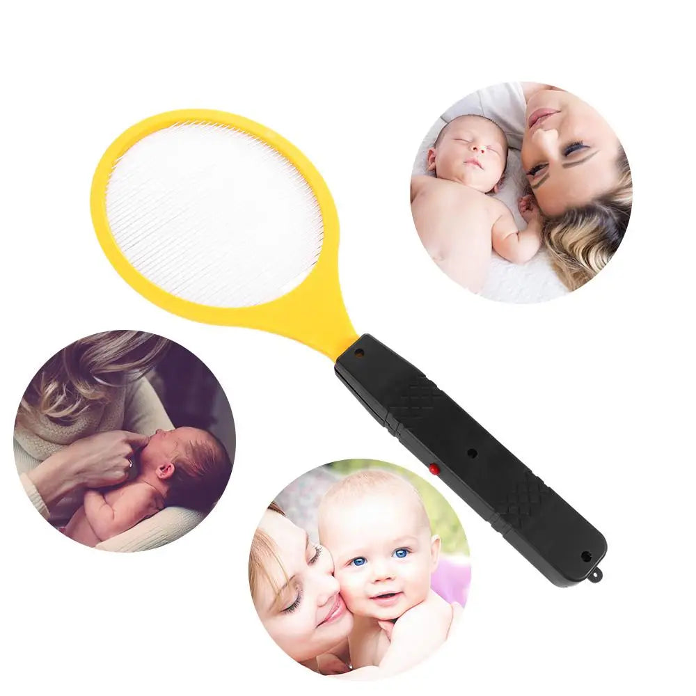 Electric Mosquito Swatter Racket | Battery-Powered Bug Zapper Electric Bug Zapper Oasis Select
