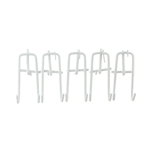 10-Pack Metal Mesh Panel Hooks | Reusable Grid Storage Hooks Mesh Panel Hooks Oasis Select