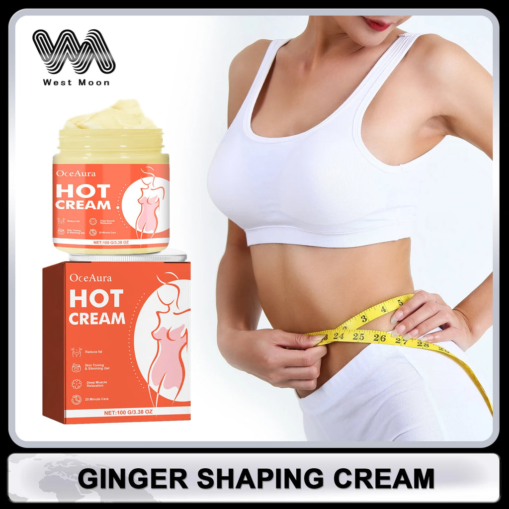 OceAura Ginger Body Firming & Slimming Cream 100g