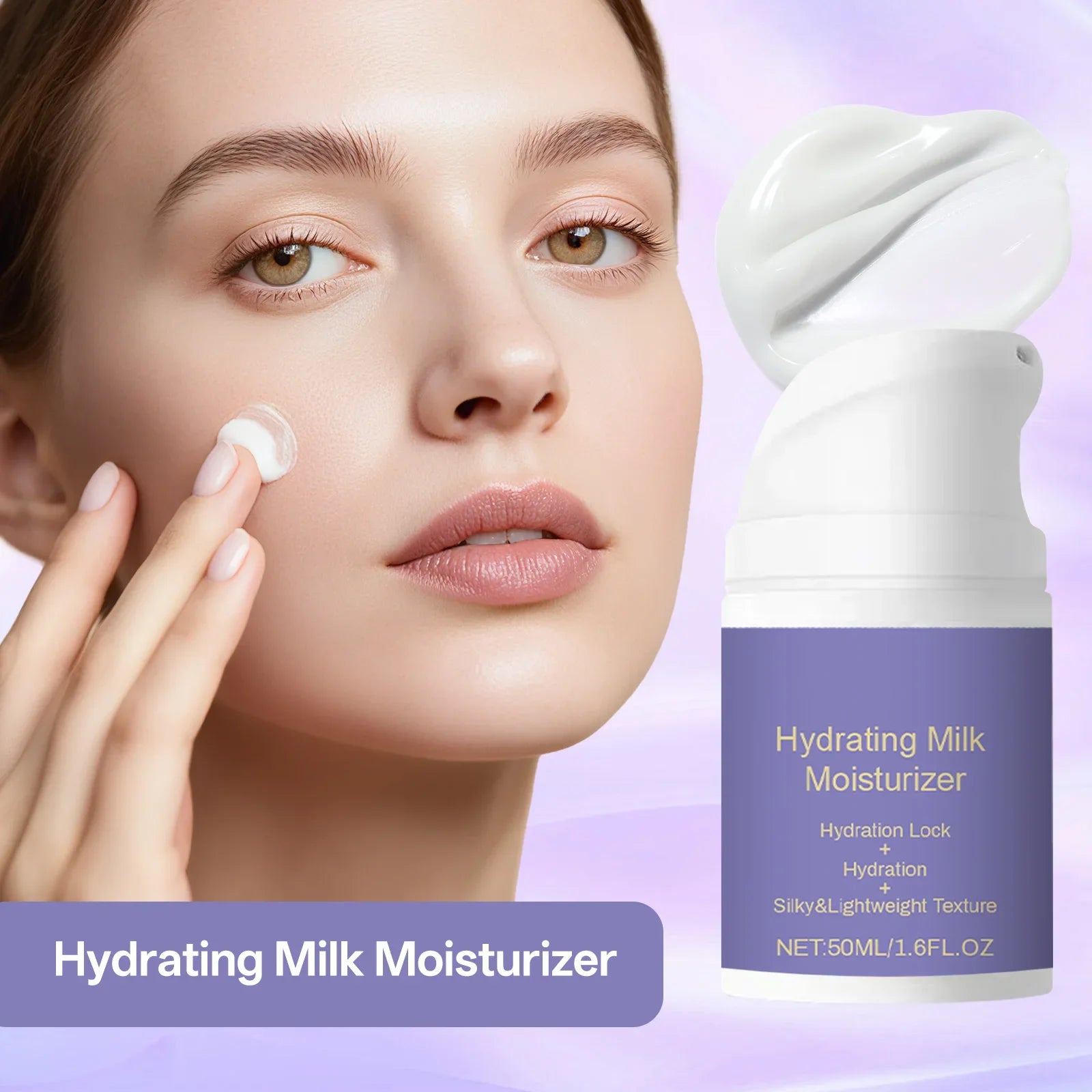 Hydrating Milk Moisturizer – Shea Butter & Glycerin Cream 50ml Face Moisturizer Cream Oasis Select
