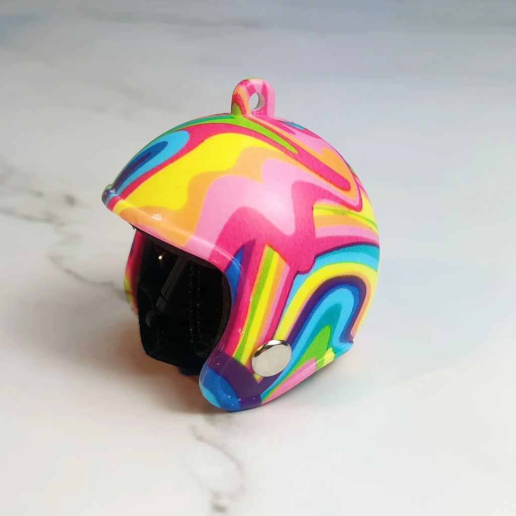 3pcs/1pc Funny Chicken Helmet Pet Protective Gear Sun Rain Protection Helmet Costumes Accessories Bird Hens Small Pet Supplies Oasis Select Rainbow pet helmet