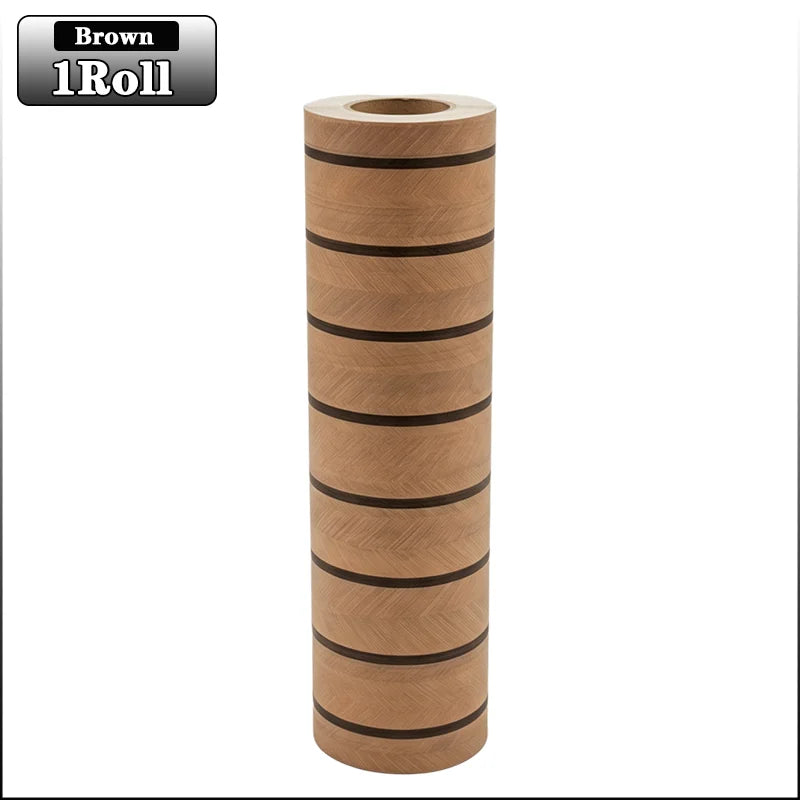 Thick Brown Grid Peel and Stick Wallpaper Faux Plaid Design Waterproof Moisture Proof for Walls Ceilings Home Decor DIY Room Oasis Select 3mx40cm Brown