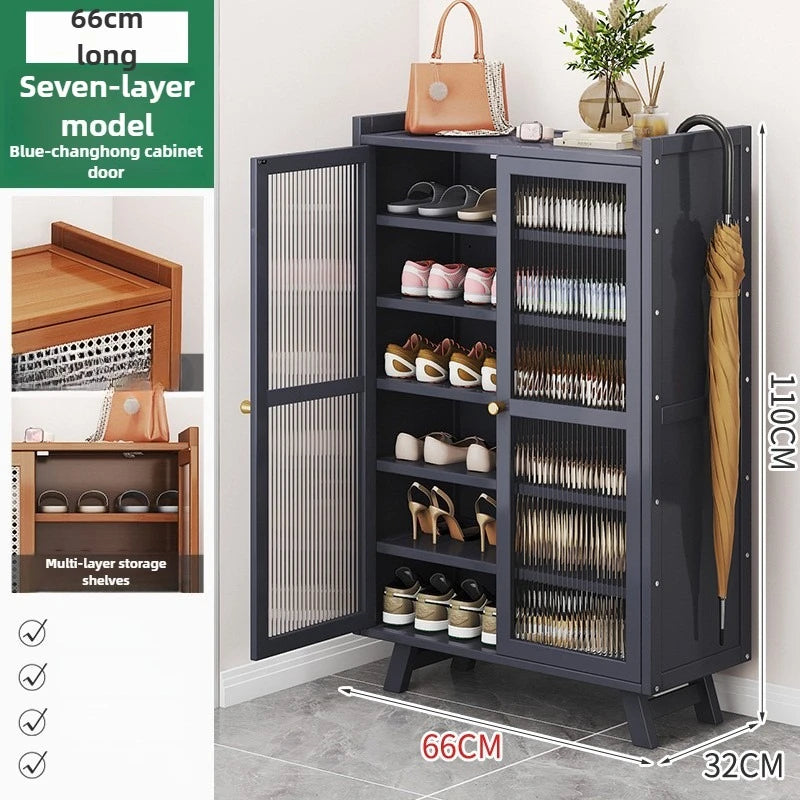 Entry Door Shoe Cabinet Large-capacity Multi-layer Porch Corridor