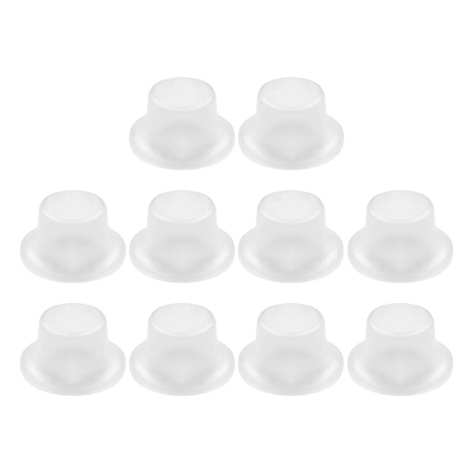 10-Pack Leak-Proof Faucet Sealing Gaskets | Silicone Washers Plumbing Sealing Gaskets Oasis Select White
