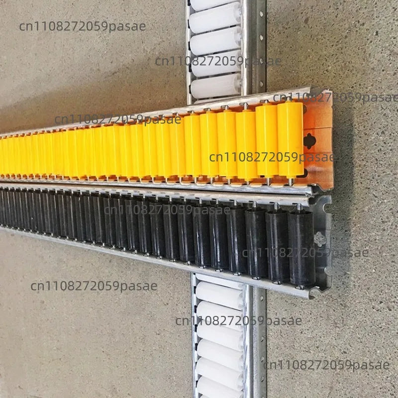Galvanized Fluent Strip Slide Rail – Anti-Static Shelf Roller