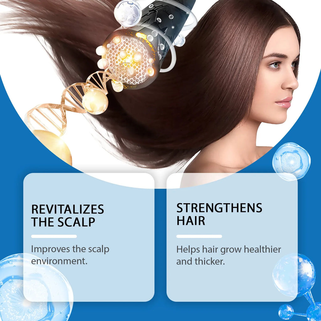 Rosemary Hair Growth Roller Essence Improves Scalp Health Stimulates Follicle Activity Reduces Hair Breakage Increases Density Oasis Select