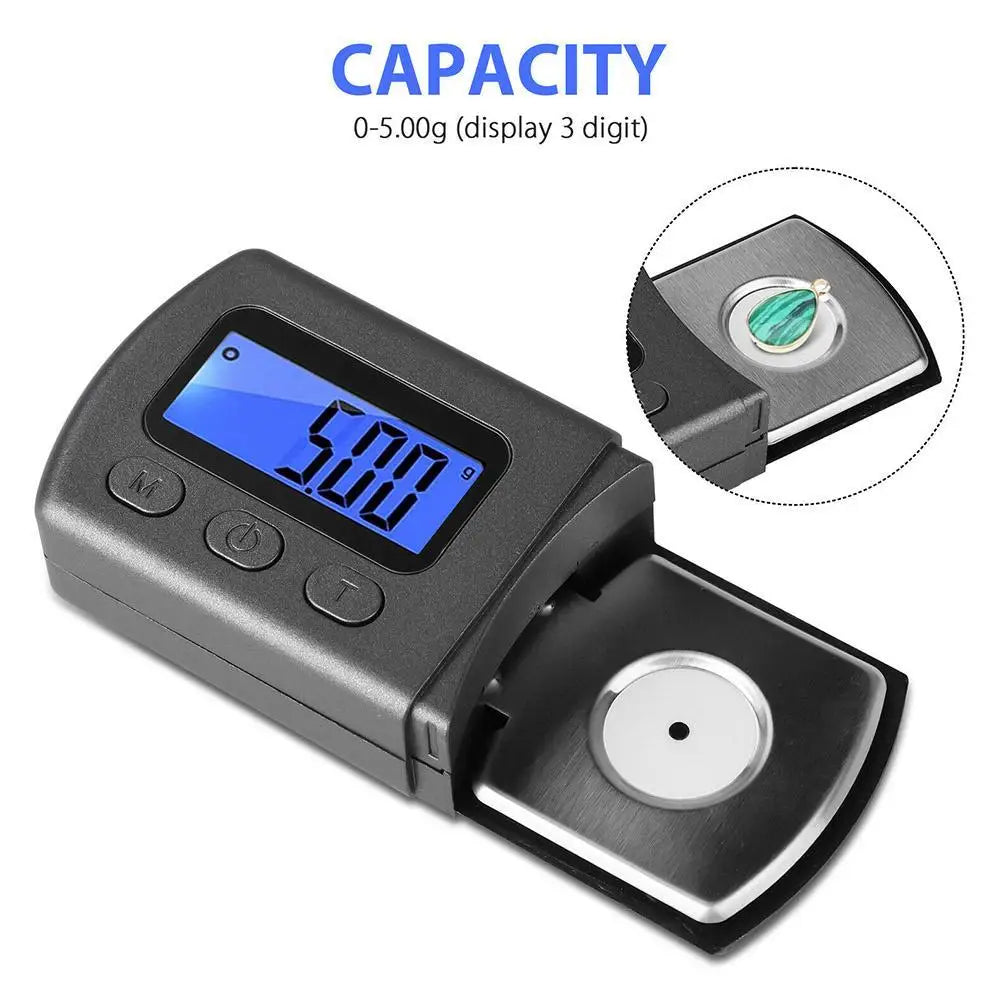 Vinyl Record Stylus Force Gauge – 0.01g Tonearm Scale