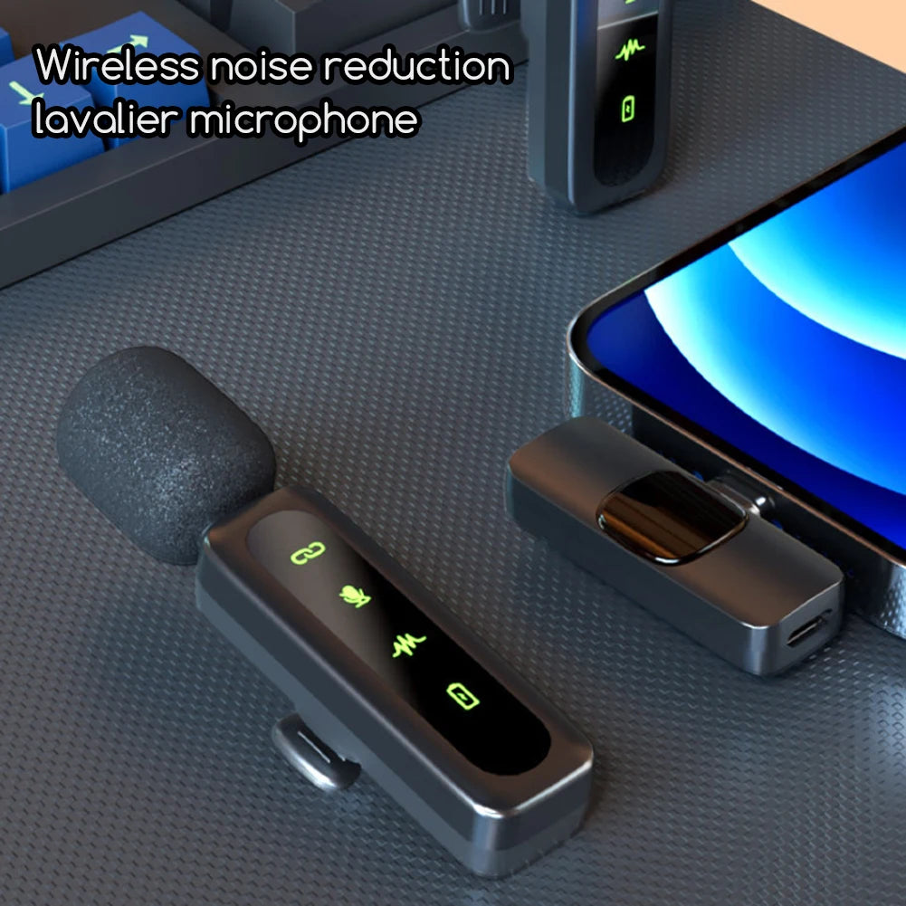 Wireless Lavalier Microphone Plug & Play | Noise Reduction Mic