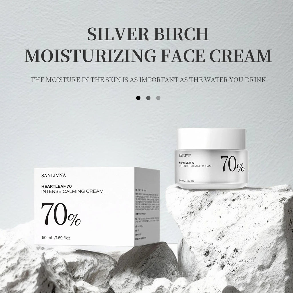 HEARTLEAF 70 Soothing Moisturizing Cream – Dry & Winter Skin Face Moisturizing Cream Oasis Select