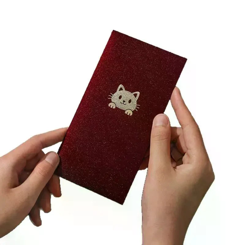 6Pcs Happy Birthday Red Envelope Hot Stamping Creative Red Pocket Red Pocket For Lucky Money Birthday Wedding Red Gift Envelopes Oasis Select