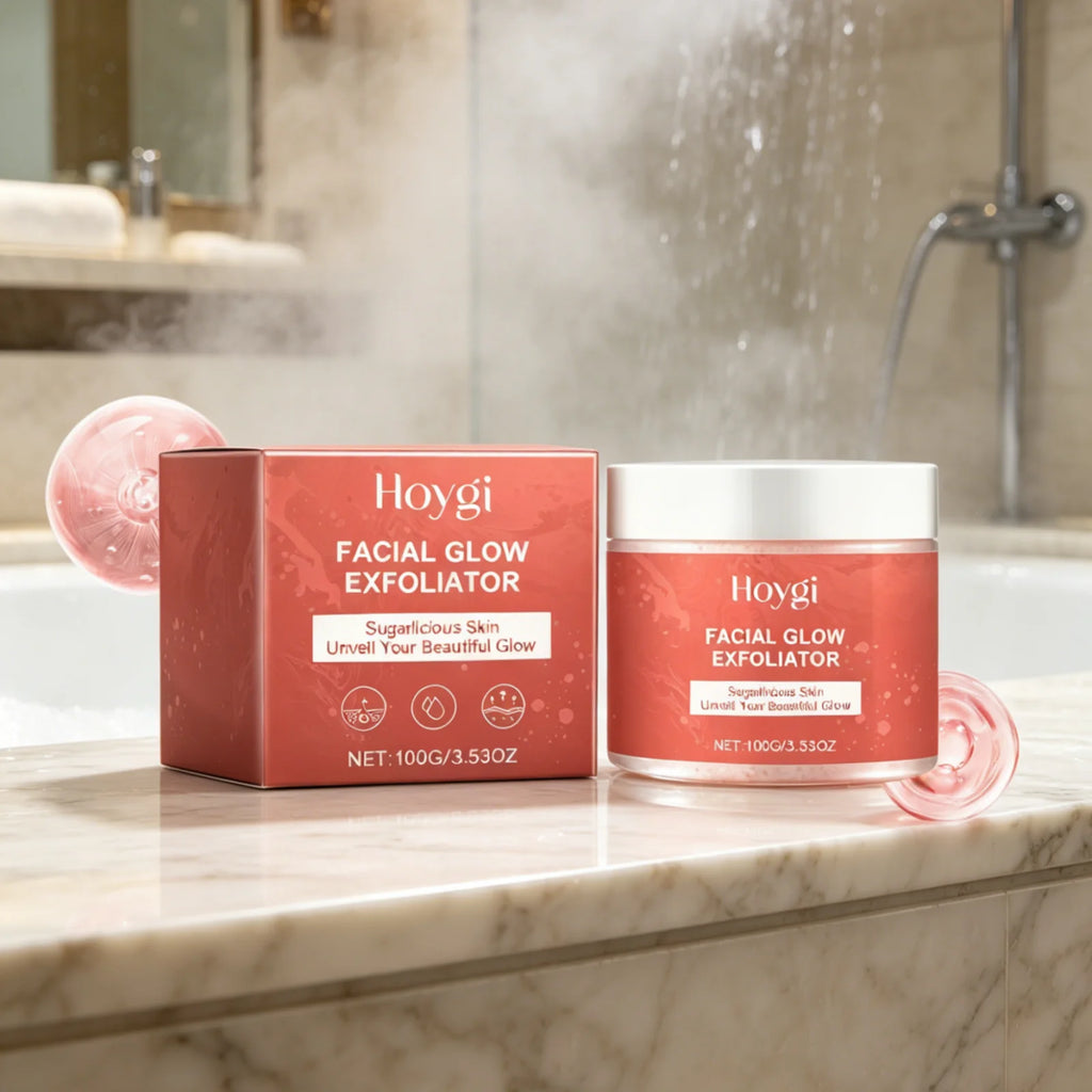 Hoygi Face Exfoliating Scrub – Deep Cleanse & Brighten 100g Facial Exfoliating Scrub Oasis Select