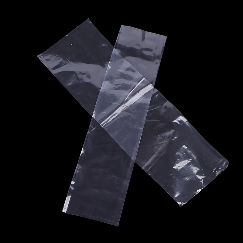 100pcs Transparent Shrink Film Bags Dustproof Protective Cover TV Remote Control Waterproof Protective Cover Home Dustproof Oasis Select