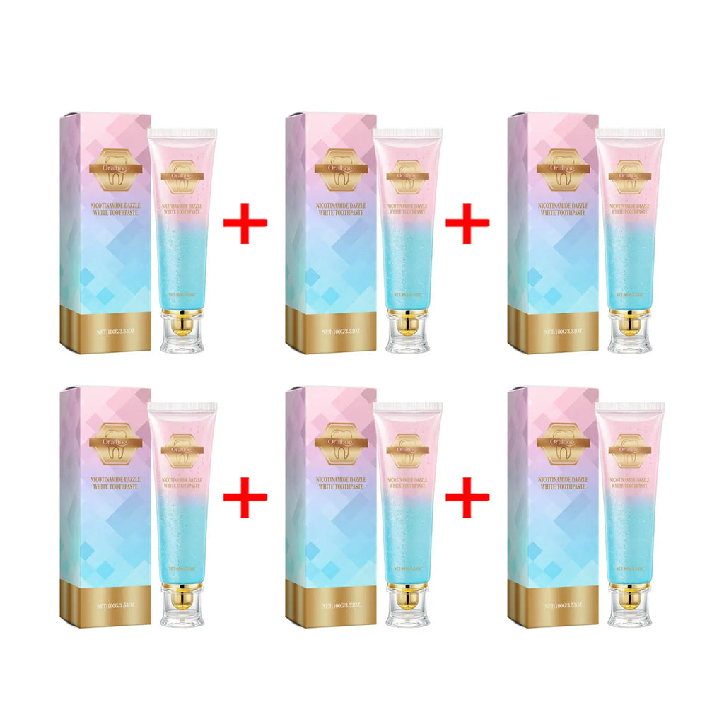 Oralhoe Niacinamide Whitening Toothpaste – Stain & Plaque Removal Whitening Toothpaste Oasis Select 600g boxed