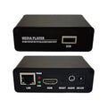 The XP10 USB player can play MP4 files stored on a USB drive and supports RTMP, RTSP, HTTP TS, HTTP FLV, HLS, SRT, UDP, and more Oasis Select Red