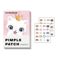 40/100pcs cute cartoon kitten acne cover patch, gentle and non irritating to the skin Oasis Select 40pcs