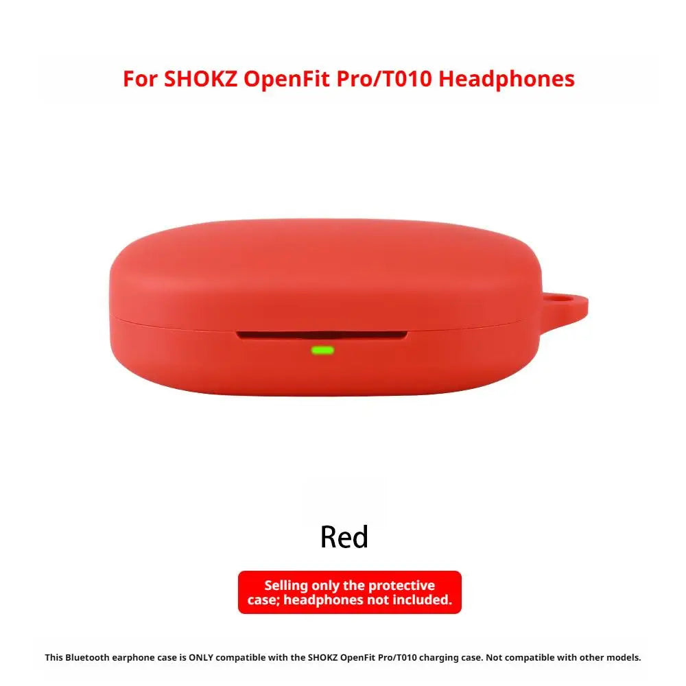 Silicone Protective Case for SHOKZ OpenFit Pro T010 Wireless Headphone Protector Case Cover Shell Housing Anti-dust Sleeve Oasis Select 02