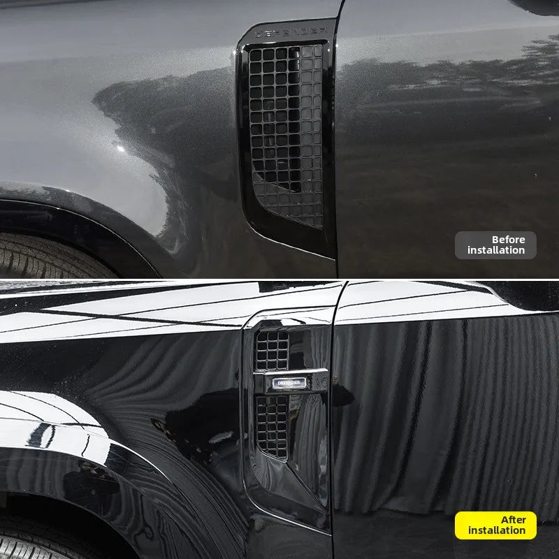 For Land Rover Defender 90 110 2020-2025 L663 Urban Style Air Intake Side Vents Pair Automotive Exterior Decoration Accessories Oasis Select