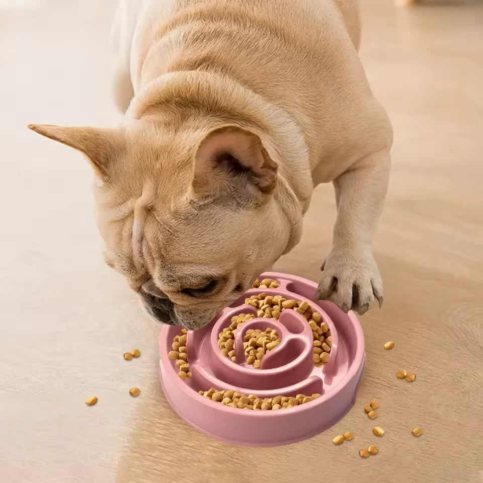 Pet Bowls Slow-Feeding Trays For Cats And Dogs To Prevent Choking Slow-Feeding Trays For Cats And Dogs Licking Pet Supplies. Oasis Select