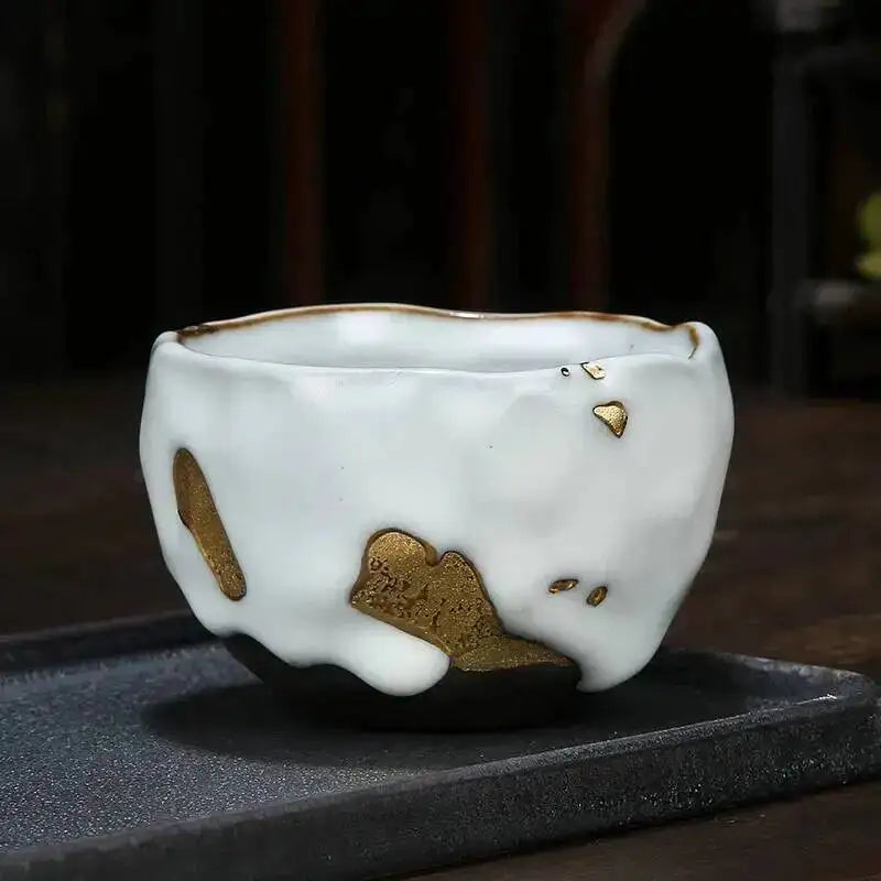 Japanese Coarse Ceramic Coffee Cup Handmade Tea Cup Kungfu Tea Cup Household Water Cup Oasis Select Dianjin Zen Cup