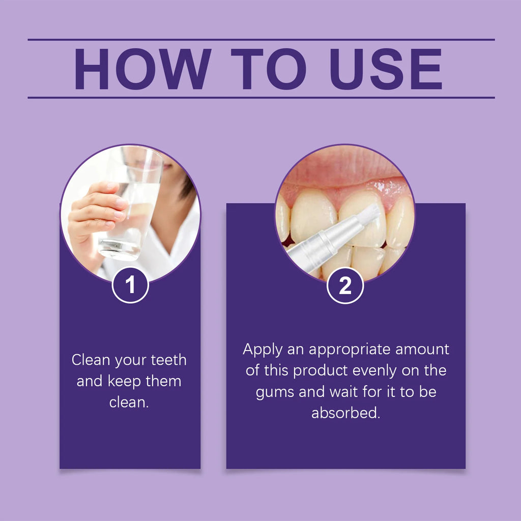 Purple Gum Care Gel – Stain Removal & Bright Teeth Daily Gel Dental Care Gel Oasis Select