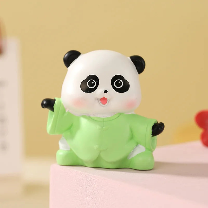 Office Desk Ornament Wholesale Decorative Small Ornament Cute Resin Figurine Cute Resin Miniature Figurine For Mental Relaxation Oasis Select Style6