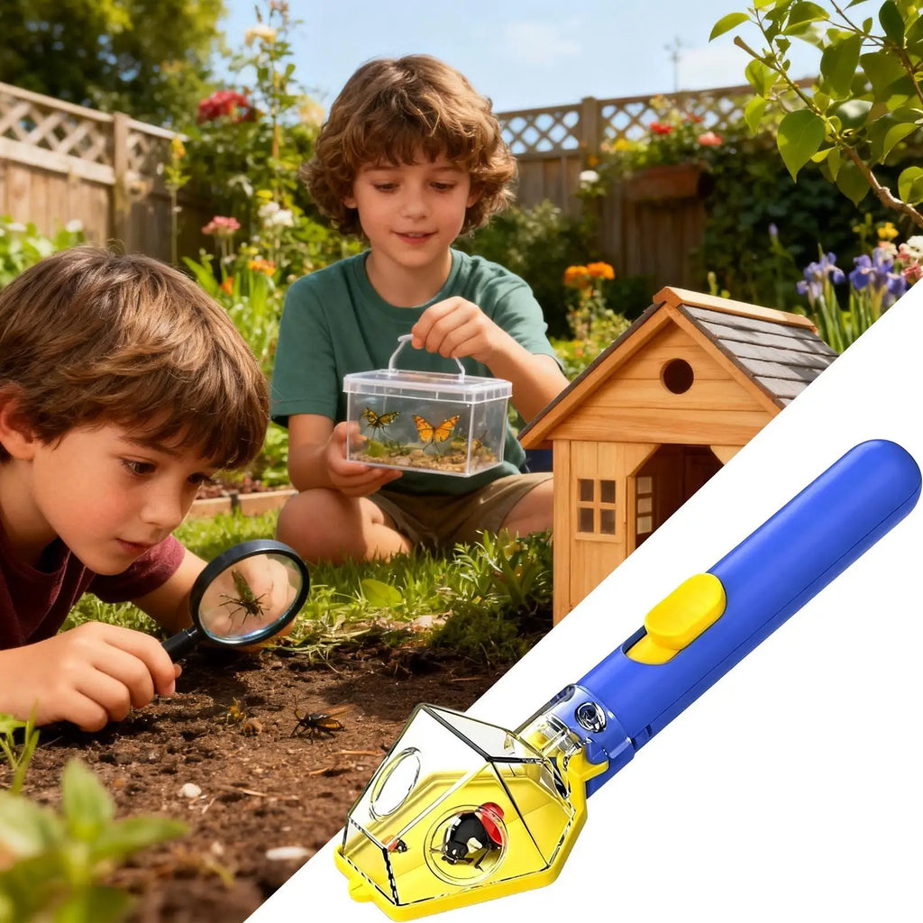Insect Catcher Explorer Insect Catcher Toy for Kids Outdoor Educational Interactive Bug Observer Gadget for Patio Outdoor Oasis Select