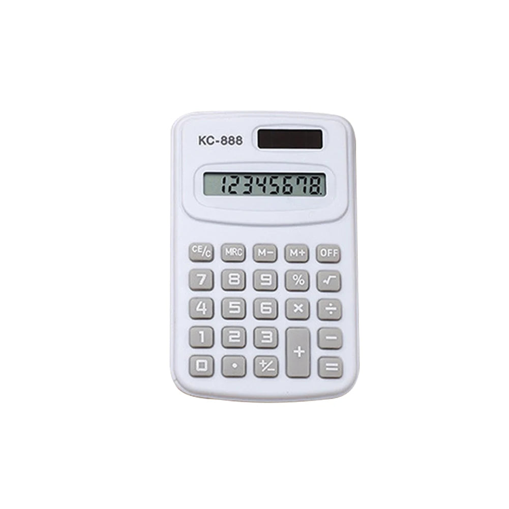 Portable Mini Calculator – 8-Digit LED, Macaron Colors