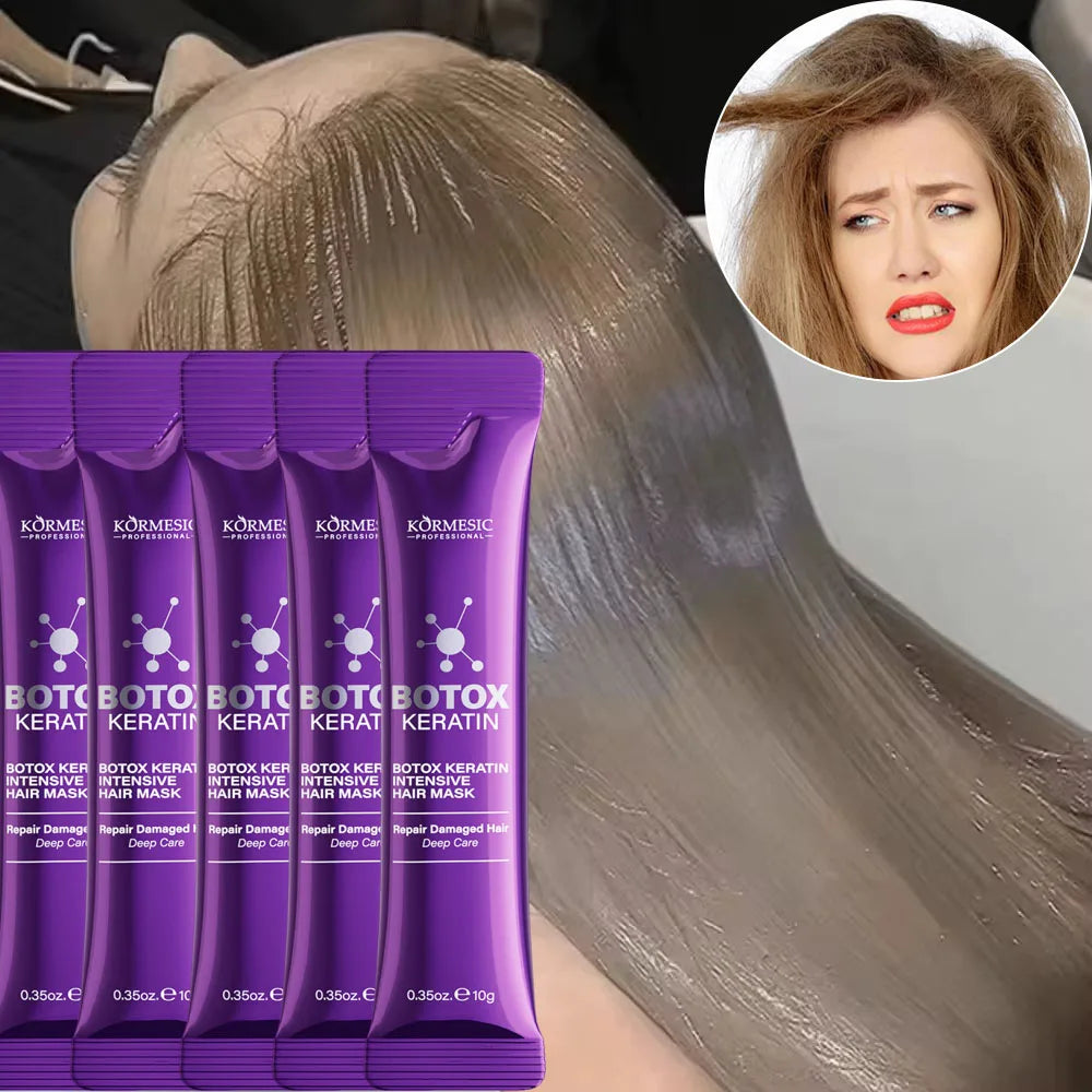 5 Seconds Repair Magical Keratin Hair Mask Damaged Frizzy Hair Soft Smooth Shiny Nutrition Deep Moisturize Hair Care Mask New Oasis Select