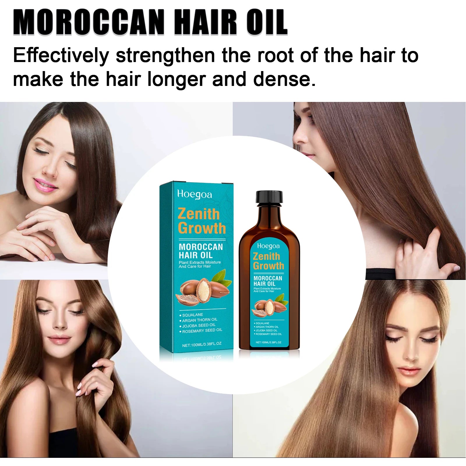 Moroccan Hair Essential Oil Anti Hair Loss Curly Frizz Repair Damaged Hair Nourishing Scalp Deep Hydrating Smoothing Conditioner Oasis Select