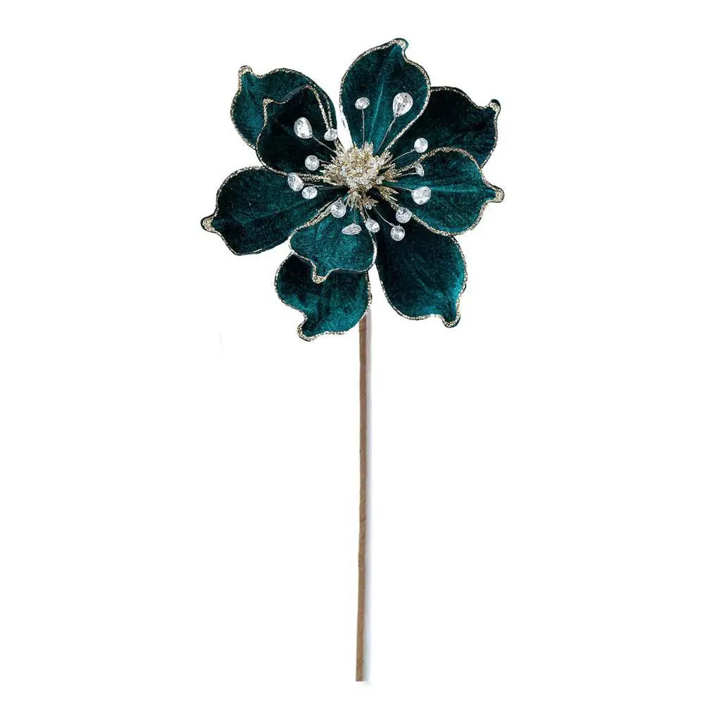 Elegant Colorful Artificial Magnolia Flowers Perfect Christmas Tree Decor For Effortless Positioning And Adjustment Oasis Select Green China Mainland