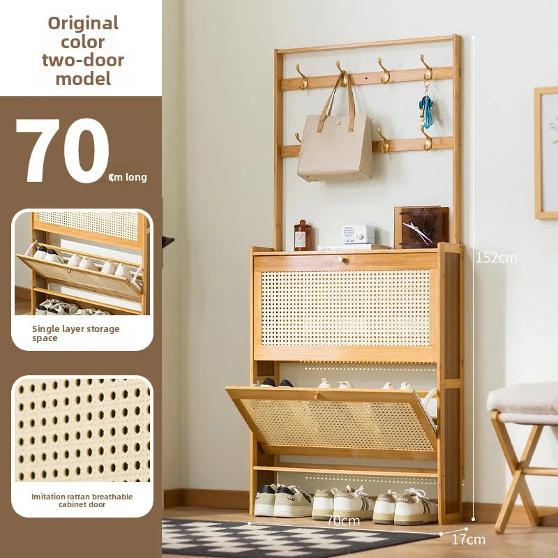 Shoe Rack Multi-layer Household Door Coat Entry Hanging Hanger