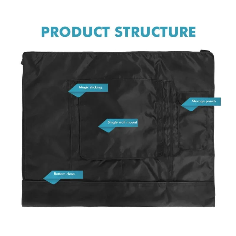 Waterproof Outdoor TV Cover Protect TV Screen Dustproof Waterproof Cover All-Purpose Dust Cover Television Case For 22"-70" TV Oasis Select