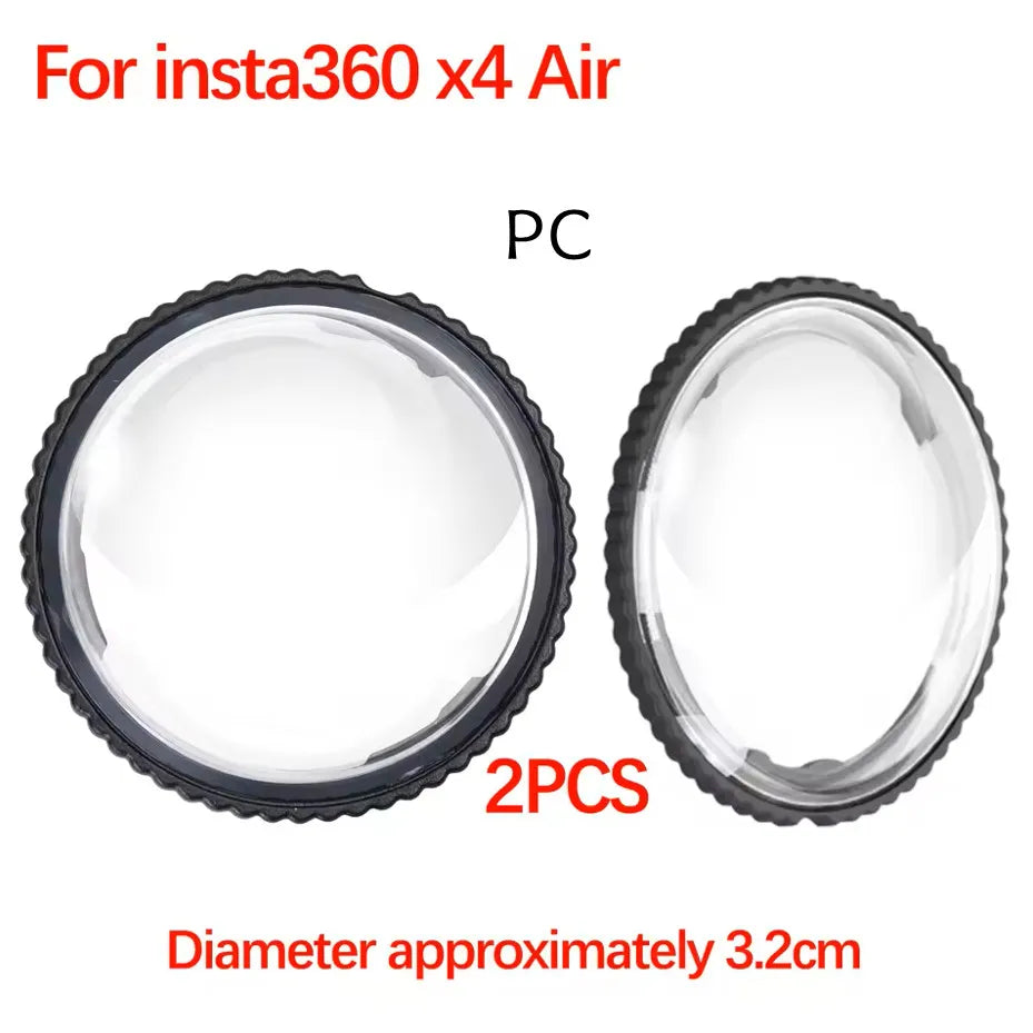 Rotating Tempered Glass Lens Protector for Insta360 X4 Air