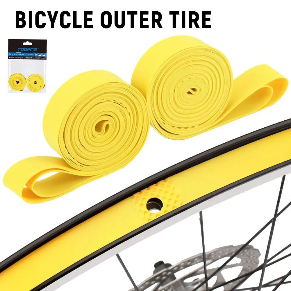 4pcs PVC Bicycle Rim Strip Tape 700C 26 27.5 29" MTB & Road