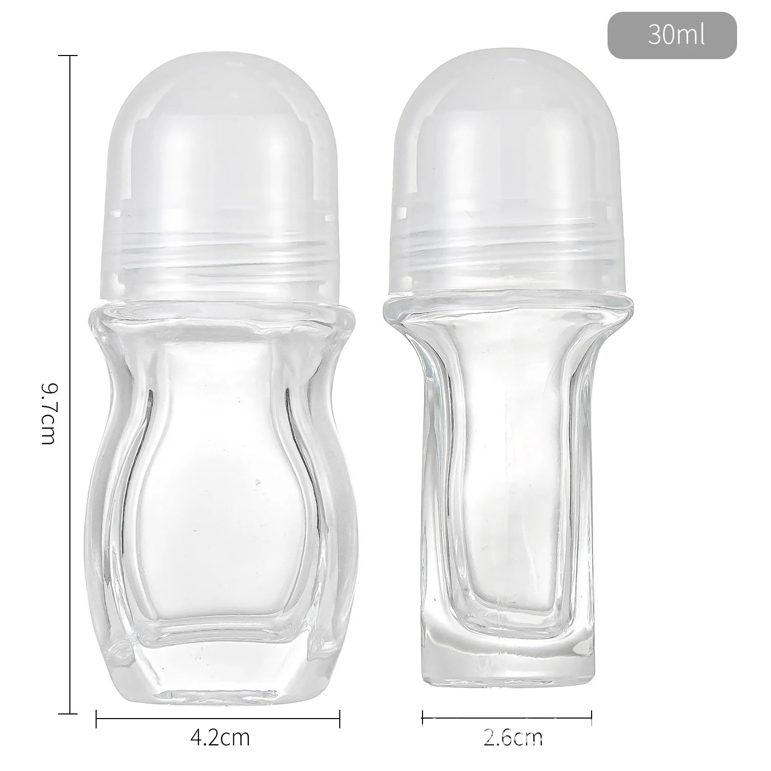 Glass Roll-On Bottle | Refillable 30ml & 50ml Travel Perfume Vial