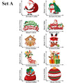 Christmas Decorations Party Door Decorations Santa Claus Door Decorations Banners Pendants Party Supplies Oasis Select Set A