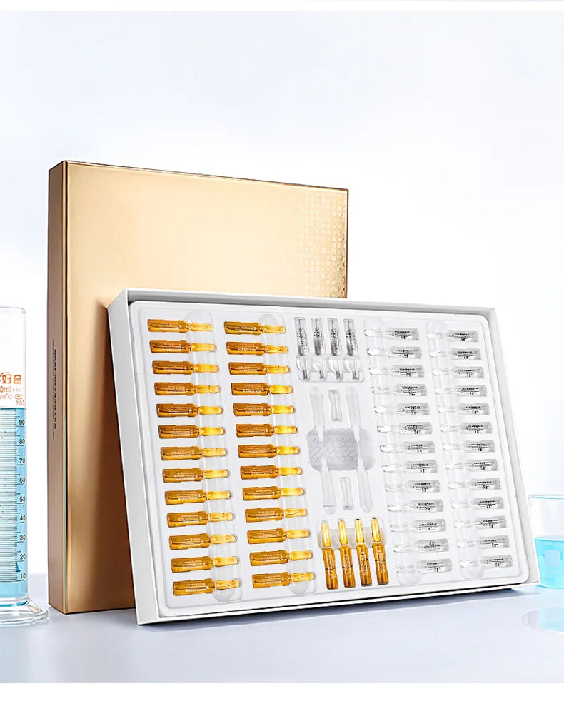 60 Pieces Nicotinamide Essence Set, Hyaluronic Acid Moisturizing Skin Care Serum, Autumn and Winter Beauty Salon Essence Sets Oasis Select