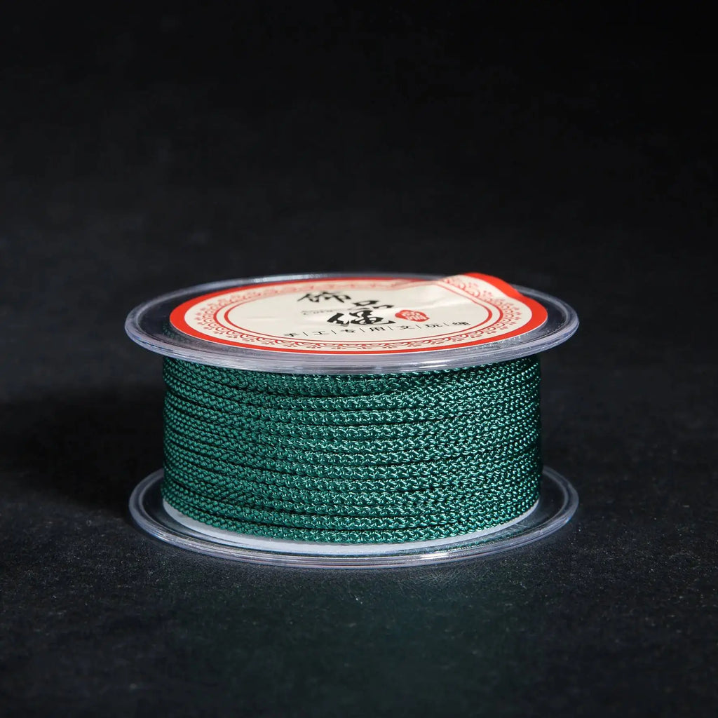 Thread Handmade DIY Necklace Hanging Rope Bead Stringing Braided Rope Oasis Select M111 Pine Green 2.0mm- 12m