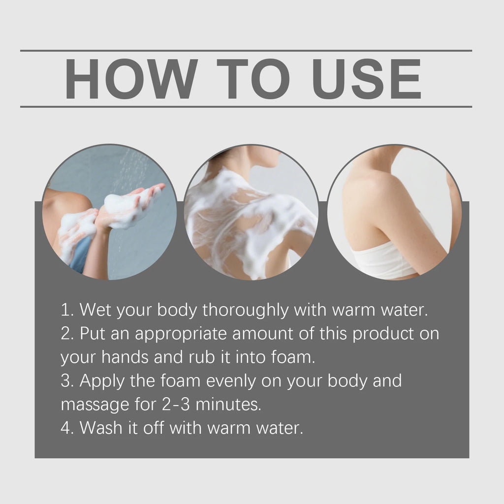 Persimmon Nourish Body Wash – Exfoliating Shower Gel 120ml Exfoliating Shower Gel Oasis Select