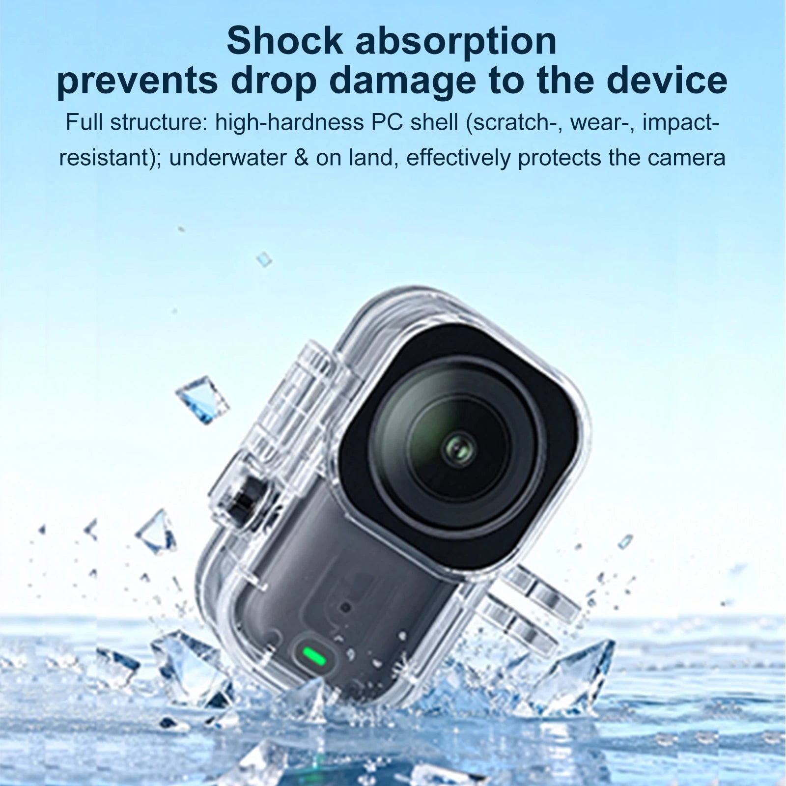 60M Waterproof Dive Housing Case for DJI Osmo Nano