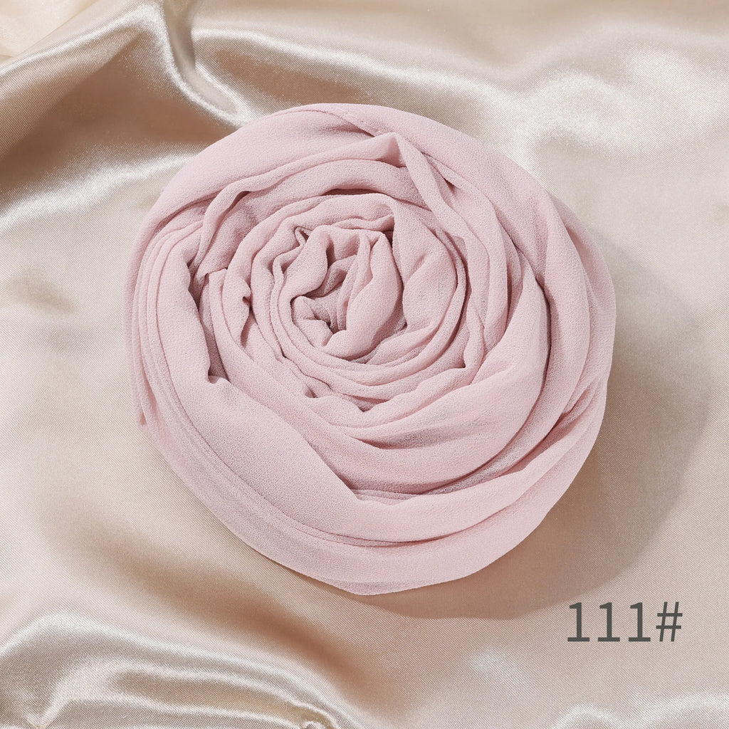 Chiffon Women Long Headscarf High-quality Windproof and Sand Proof Headscarf Seasonal Shawl Home Furnishings Oasis Select 111