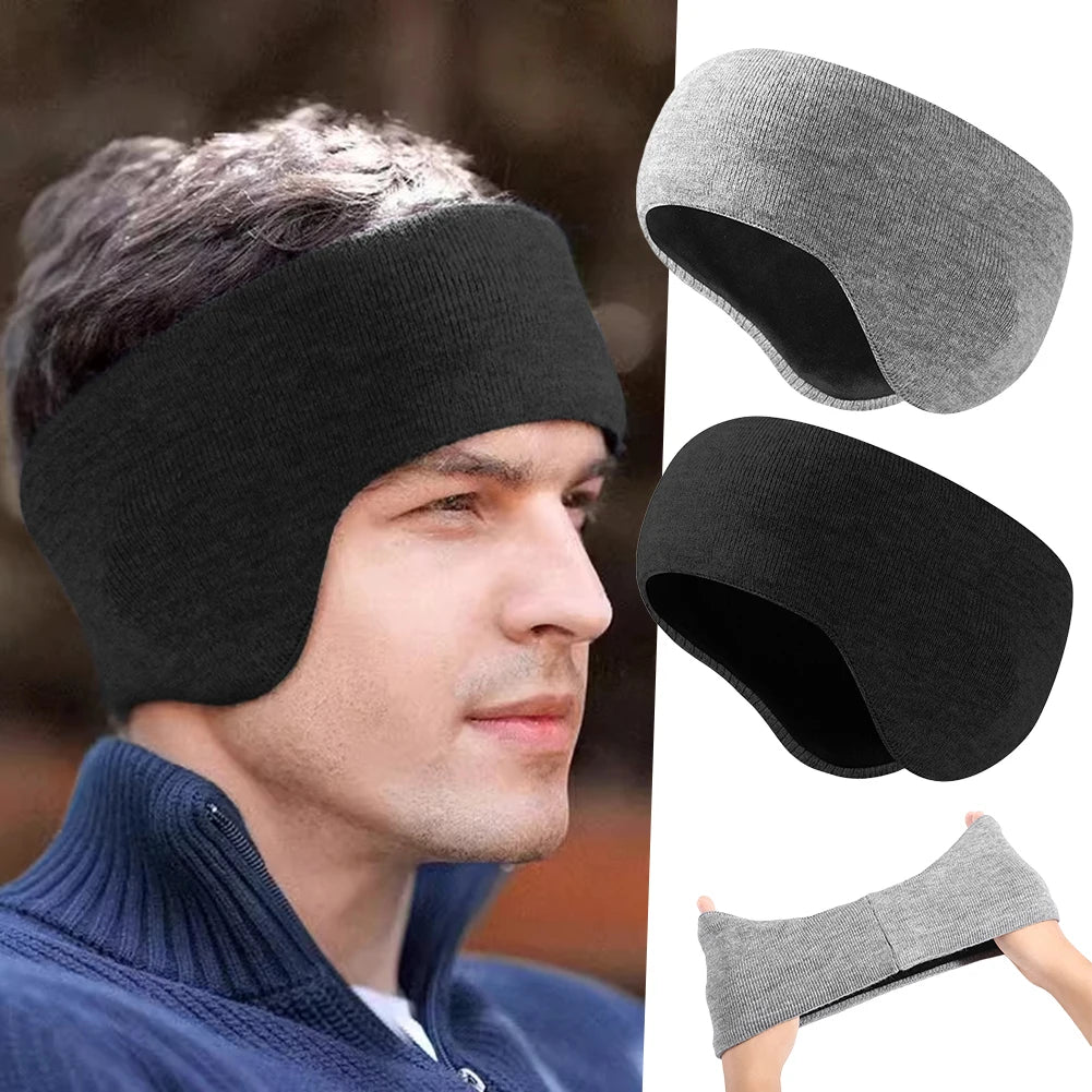 Swokii Winter Ear Warmer Headband – Soft Fleece Earmuffs