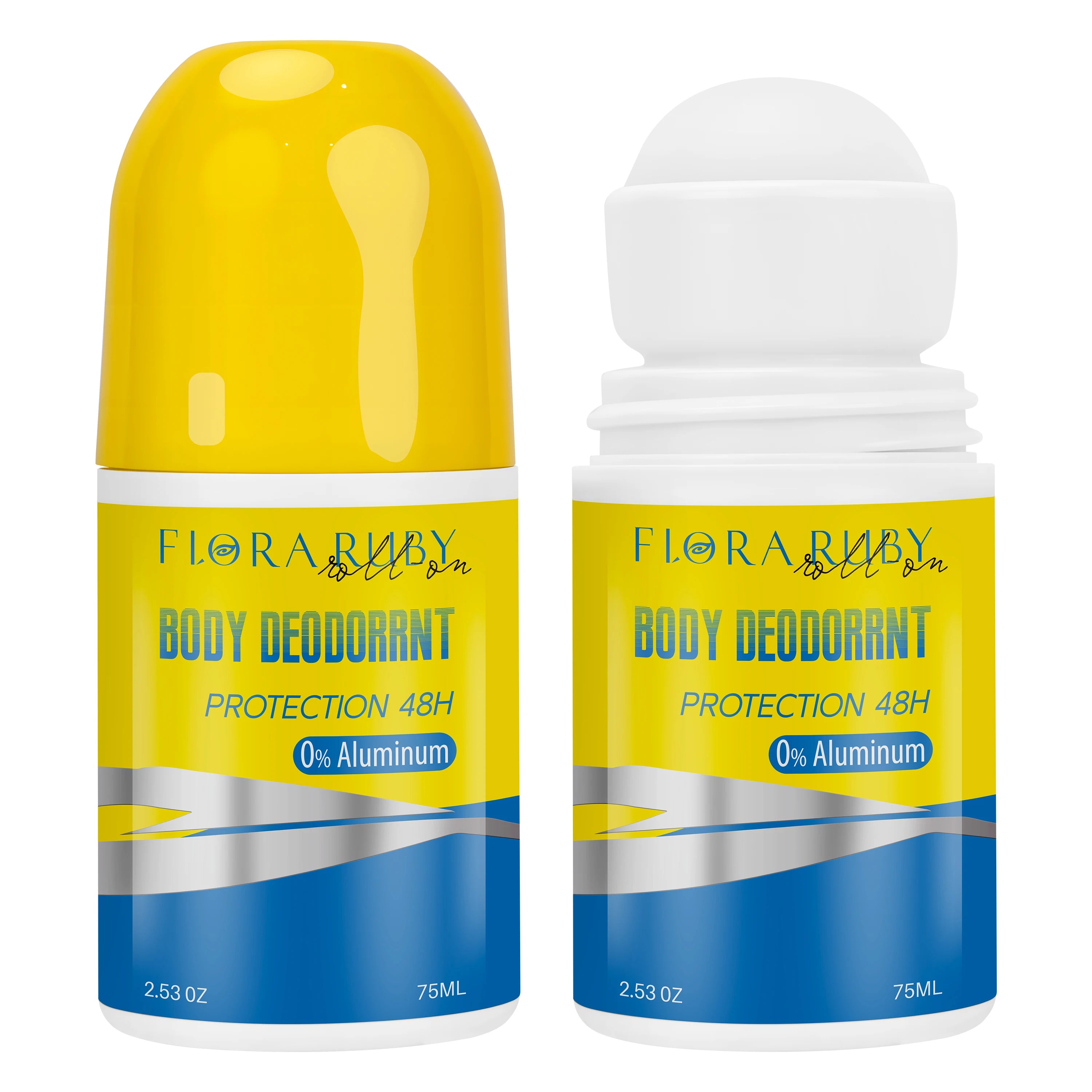 Flora Ruby 75ml/2.53fl.oz aluminum free and parben free , 48 Hours Of Lingering fragrance Underarm transparent watery Oasis Select Fresh
