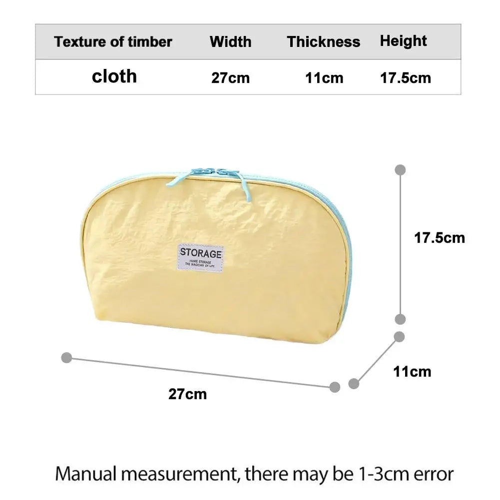 Travel Organizer Bag Large Capacity Underwear Storage Pouch Portable Cosmetic Makeup Case Toiletry Bag for Women Oasis Select