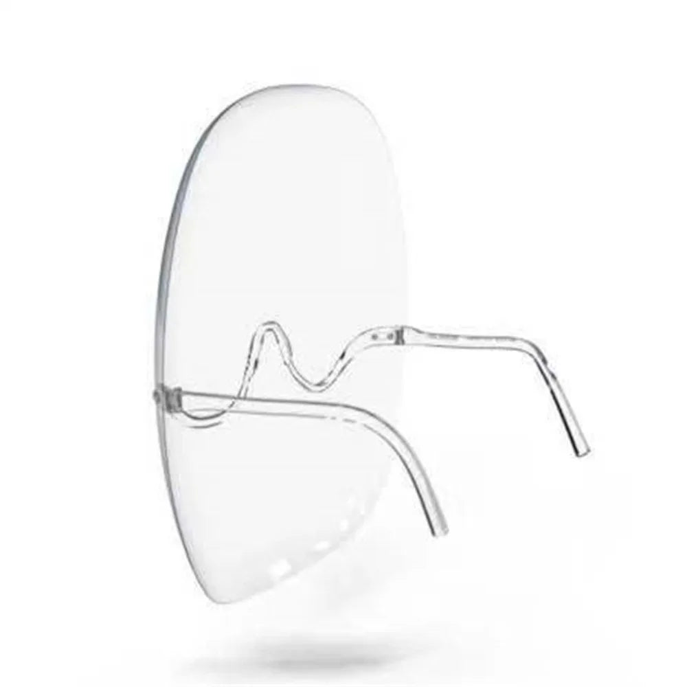 2pcs Transparent Full Face Protective Mask Splash Proof Fog Proof Face Shield Glasses Breathable Dust Proof See Through Goggles Oasis Select 2pcs