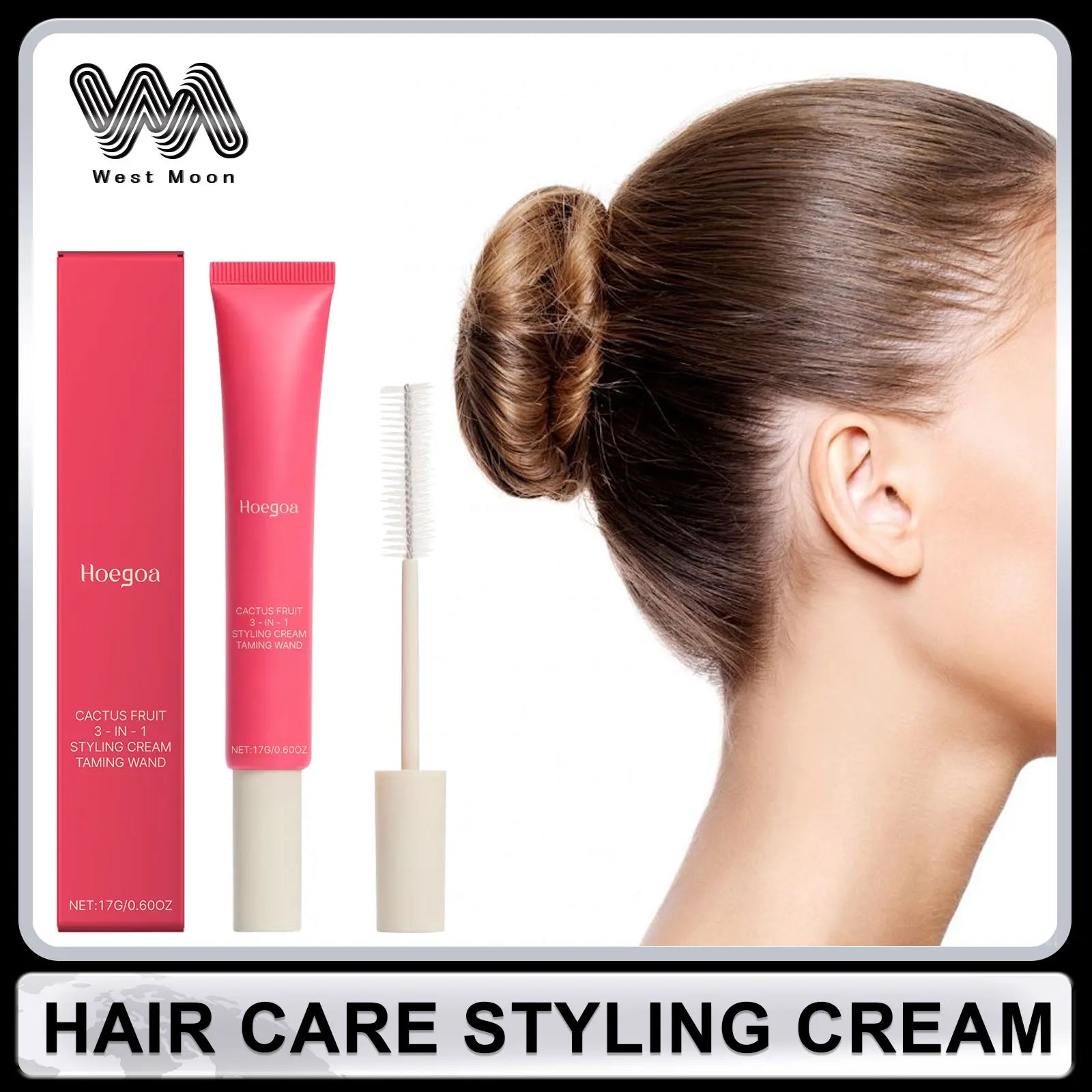 Hair Styling Cream Improves Frizz Softens and Prevents Split Hair Volume Lift Styling Cream Long Lasting Control Frizz Hair Care Oasis Select