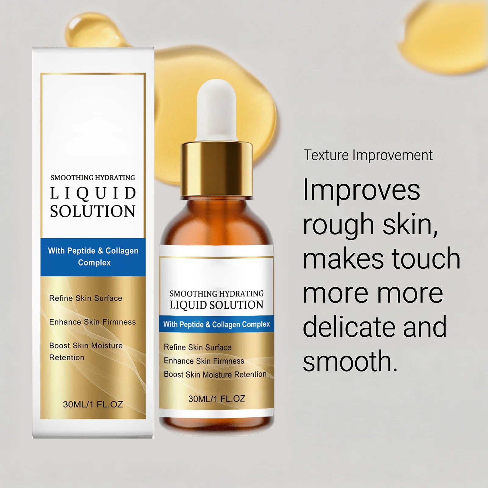 Smoothing Hydrating Face Serum – Moisturize & Soften Skin