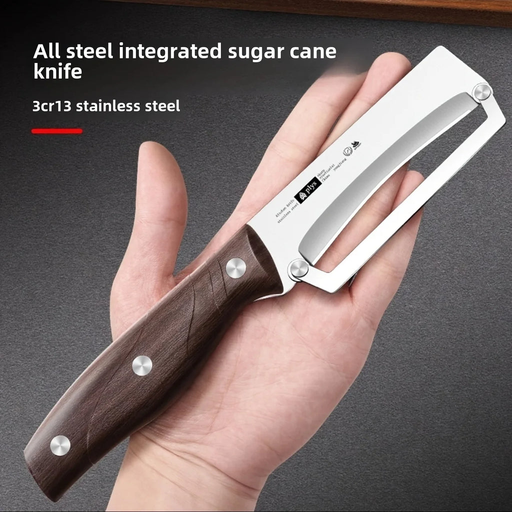 Stainless Steel Peeler with Wooden Handle for Peeling and Slicing Fruits and Vegetables | Durable and Smooth Operation Oasis Select