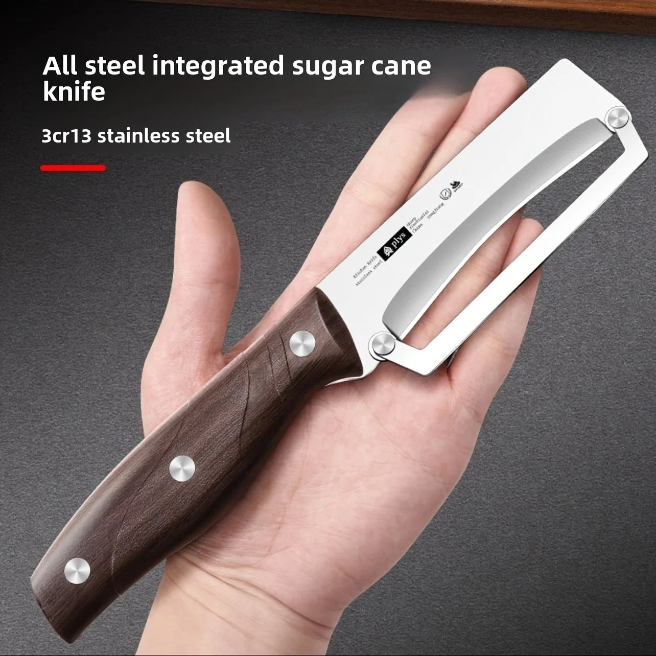 Stainless Steel Peeler with Wooden Handle for Peeling and Slicing Fruits and Vegetables | Durable and Smooth Operation Oasis Select