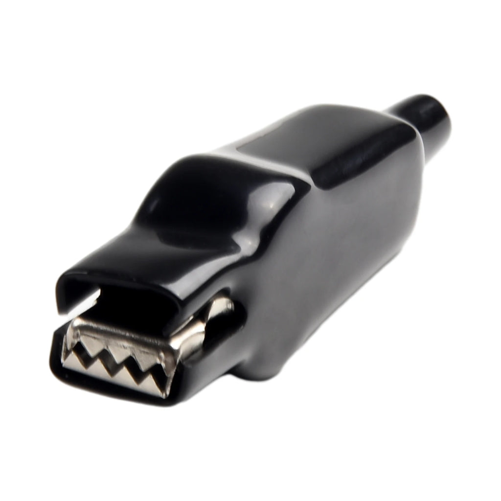 2Pcs Alligator Clip 20A PVC Sheathed Alligator Clamps DIY Test Leads Crocodile Electrical Clips Electrical Tool Parts Oasis Select